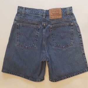 Vintage Levi's 551 Relaxed Fit High Waisted Shorts